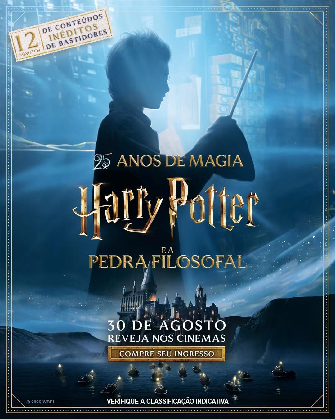 Poster filme Harry Potter e a Pedra Filosofal